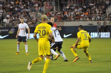 Paris Saint-Germain, Tottenham Hotspur 'a karşı 22 Temmuz 2017' de Orlando Florida 'daki Citrus Bowl' da.  