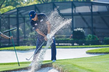 Orlando Florida 'daki Bay HIll Club Lodge' da 5 Mart 2020 'de düzenlenen 2020 Arnold Palmer Birinci Tur Grupları sırasında,