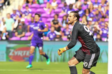 Orlando City 8 Nisan 2018 'de Orlando Florida' daki Exploria Stadyumu 'nda Portland Timbers' a ev sahipliği yaptı.. 