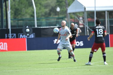 Toronto FC, 13 Temmuz 2020 tarihinde Orlando Florida 'daki ESPN Wild World of Sports' ta düzenlenen MLS Back Tournament sırasında D.C. United ile karşılaştı. Fotoğraf: Marty Jean-Louis