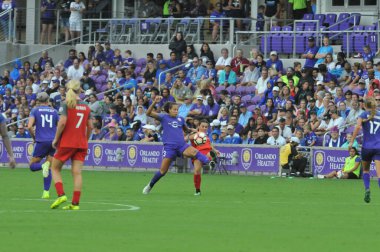 Orlando Pride, 23 Eylül 2017 'de Orlando City Stadyumu' nda Portland Thorns 'a ev sahipliği yaptı.. 