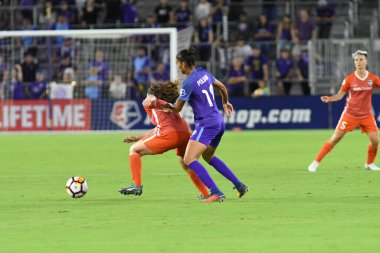 Orlando Pride 28 Haziran 2018 'de Orlando City Stadyumu' nda Houston Dash 'e ev sahipliği yaptı..  