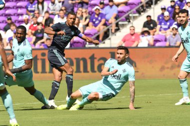 Orlando City SC 20 Nisan 2019 'da Orlando City Stadyumu' nda Vancouver Whitecaps 'a ev sahipliği yapıyor..  
