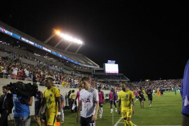 Paris Saint-Germain, Tottenham Hotspur 'a karşı 22 Temmuz 2017' de Orlando Florida 'daki Citrus Bowl' da.  