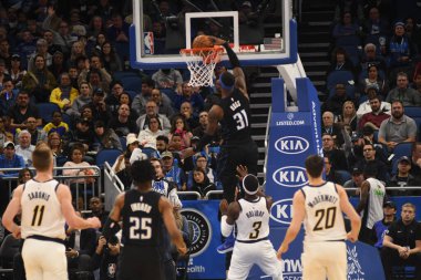 Orlando Magic, 31 Ocak 2019 'da Orlando Florida' daki Amway Center 'da Indiana Pacers' a ev sahipliği yapıyor..