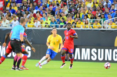 Brezilya, 8 Haziran 2016 tarihinde Orlando Florida 'daki Copa America Centenario' da Haiti ile karşılaştı..