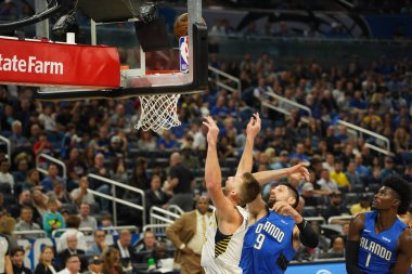 Orlando Magic 10 Kasım 2019 'da Indiana Pacers' ı Amway Center 'da ağırlıyor. Fotoğraf: Marty Jean-Louis