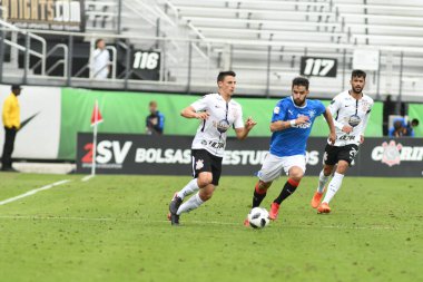 13 Ocak 2018 'de Orlando Florida' daki Spektrum Stadyumu 'nda düzenlenen Florida Kupası' nda Korucular Corinthianlara karşı..