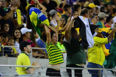 Brezilya, 8 Haziran 2016 tarihinde Orlando Florida 'daki Copa America Centenario' da Haiti ile karşılaştı..