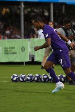 30 Temmuz 2019 'da Orlando Florida' da Disney 'in Vahşi Spor Dünyası' nda MLS All-Star Yetenek Yarışması. 