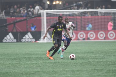 1 Ağustos 2018 tarihinde Atlanta 'daki Mercedez Benz Stadyumu' nda tüm yıldızlar Juventus 'a karşı..  