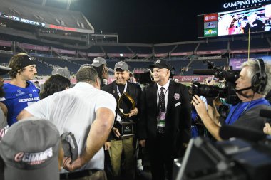 Georgia State Face Batı Kentucky Cure Bowl sırasında 16 Aralık 2017 'de Orlando Florida' daki Citrus Bowl 'da.  