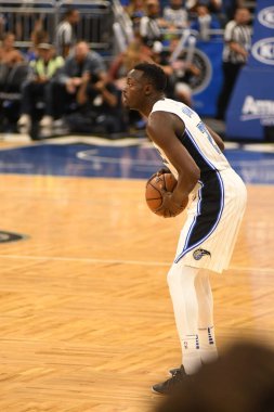 Orlando Magic 10 Ekim 2018 tarihinde Orlando Florda 'daki Amway Center' da Memphis Grizzilies 'e ev sahipliği yaptı..  
