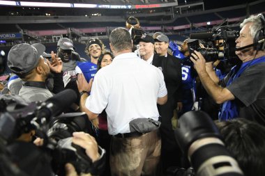 Georgia State Face Batı Kentucky Cure Bowl sırasında 16 Aralık 2017 'de Orlando Florida' daki Citrus Bowl 'da.  