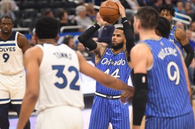 Orlando Magic, 7 Şubat 2019 'da Orlando, Florida' da bulunan Amway Arena 'da Minnesota Timberwolves' a ev sahipliği yapar..  