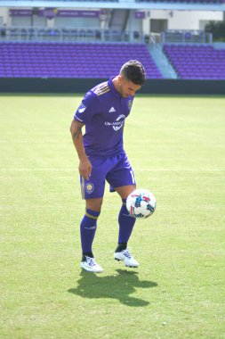 Orlando City SC, Dom Dwyer 'ı tanıtmak için bir basın toplantısı düzenledi..  