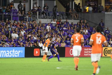 Orlando City SC, 22 Eylül 2018 'de Florida Exploria Stadyumu' nda Houston Dynamo 'yu ağırladı..