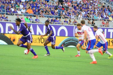 Orlando City, 24 Ağustos 2016 'da Orlando Florida' daki Kamp Dünyası Stadyumunda Toronto FC 'ye ev sahipliği yaptı..