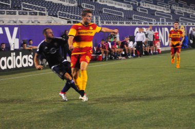 Orlando City SC, 29 Haziran 2016 'da Orlando Florida' daki Kamp Dünyası Stadyumu 'nda Fort Lauderdale Strikers' a ev sahipliği yaptı..