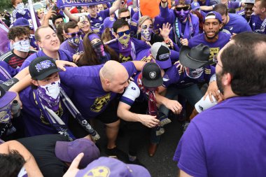 Orlando City 26 Temmuz 2018 'de Florida Exploria Stadyumu' nda NYC FC 'ye ev sahipliği yaptı. Fotoğraf: Marty Jean-Louis