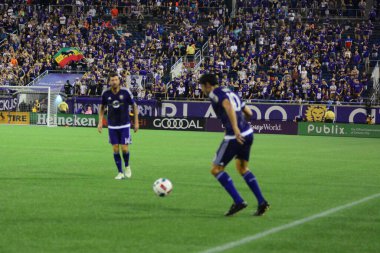 Orlando City, 24 Ağustos 2016 'da Orlando Florida' daki Kamp Dünyası Stadyumunda Toronto FC 'ye ev sahipliği yaptı..