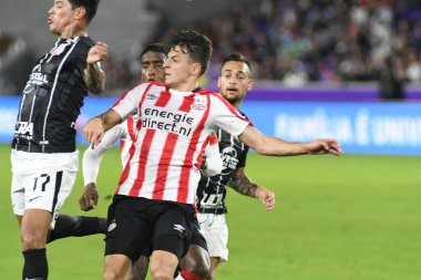 Korintliler, 10 Ocak 2018 'de Orlando City Stadyumu' nda düzenlenen Florida Kupası 'nda PSV Eindhoven' a karşı.. 