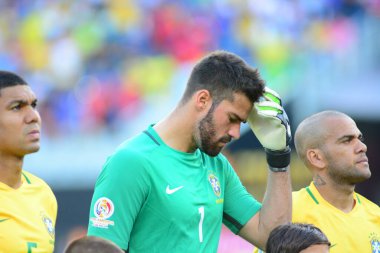 Brezilya, 8 Haziran 2016 tarihinde Orlando Florida 'daki Copa America Centenario' da Haiti ile karşılaştı..  