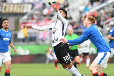 13 Ocak 2018 'de Orlando Florida' daki Spektrum Stadyumu 'nda düzenlenen Florida Kupası' nda Korucular Corinthianlara karşı..