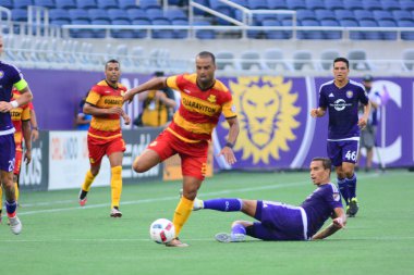 Orlando City SC, 29 Haziran 2016 'da Orlando Florida' daki Kamp Dünyası Stadyumu 'nda Fort Lauderdale Strikers' a ev sahipliği yaptı..