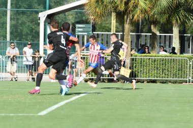 30 Temmuz 2019 'da Orlando Florida' daki Disney 'in Vahşi Spor Dünyası' nda düzenlenen MLS Allstar Haftası sırasında MLS Homegrown oyunu.