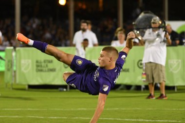 30 Temmuz 2019 'da Orlando Florida' da Disney 'in Vahşi Spor Dünyası' nda MLS All-Star Yetenek Yarışması. 