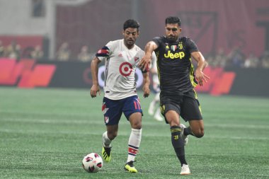 1 Ağustos 2018 tarihinde Atlanta 'daki Mercedez Benz Stadyumu' nda tüm yıldızlar Juventus 'a karşı.. 