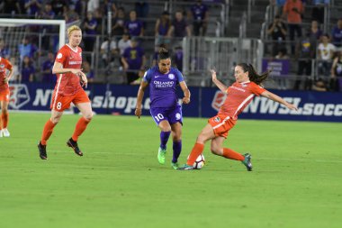 Orlando Pride 28 Haziran 2018 'de Orlando City Stadyumu' nda Houston Dash 'e ev sahipliği yaptı..  