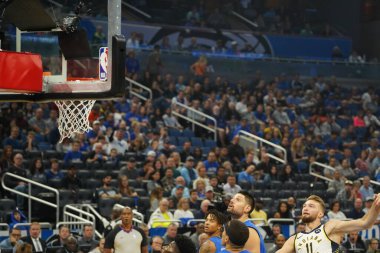 Orlando Magic 10 Kasım 2019 'da Indiana Pacers' ı Amway Center 'da ağırlıyor. Fotoğraf: Marty Jean-Louis
