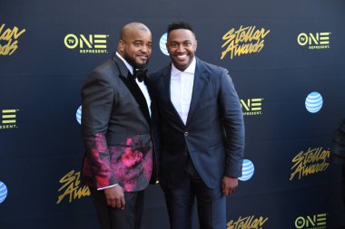 24 Mart 2018 Cumartesi günü Las Vegas 'taki Orleans Resort' ta düzenlenen 33. Yıldız Ödülleri Kırmızı Halı sırasında ünlüler.