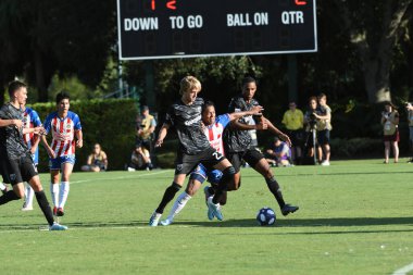 30 Temmuz 2019 'da Orlando Florida' daki Disney 'in Vahşi Spor Dünyası' nda düzenlenen MLS Allstar Haftası sırasında MLS Homegrown oyunu.