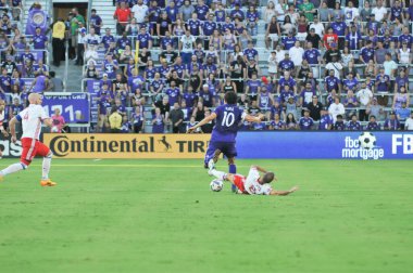 Orlando City, 5 Temmuz 2017 'de Orlando City Stadyumu' nda Toronto FC 'ye ev sahipliği yaptı..  