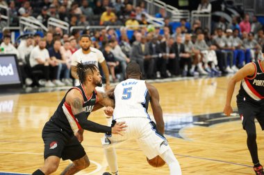 Orlando Magic 2 Mart 2020 tarihinde Orlando Florida 'daki Amway Center' da Portland Trailblazers 'a ev sahipliği yaptı.. 