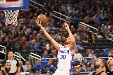 Orlando Magic, Philadelphia 76ers 'ı 14 Kasım 2018' de Orlando Florida 'daki Amway Center' da ağırlıyor..
