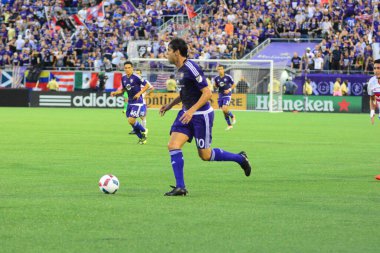 Orlando City, 24 Ağustos 2016 'da Orlando Florida' daki Kamp Dünyası Stadyumunda Toronto FC 'ye ev sahipliği yaptı..