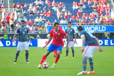 Kosta Rika, Copa America Centenario sırasında Paraguay ile Orlando Florida 'daki Dünya Kampı Stadyumu' nda karşılaştı..  