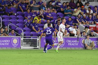 Orlando City 14 Temmuz 2018 'de Florida Exploria Stadyumu' nda Toronto FC 'ye ev sahipliği yaptı. Fotoğraf: Marty Jean-Louis
