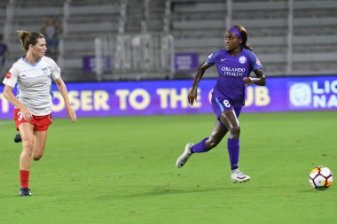 Orland Pride, 25 Ağustos 2018 'de Orlando Florida' daki Exploria Stadyumu 'nda Chicago Red Stars' a ev sahipliği yapıyor..  