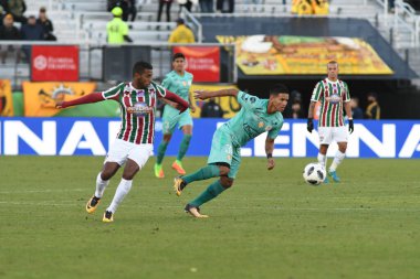 Fluminense, Florida Kupası 'nda 15 Ocak 2018' de Orlando Florida 'da oynanan Spektrum Stadyumu' nda Barcelona SC 'ye karşı.. 