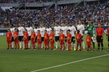 Paris Saint-Germain, Tottenham Hotspur 'a karşı 22 Temmuz 2017' de Orlando Florida 'daki Citrus Bowl' da.   