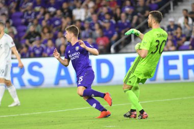 Orlando City 20 Şubat 2019 Çarşamba günü Orlando Fl 'daki Orlando City Stadyumu' nda New England 'a ev sahipliği yaptı. 