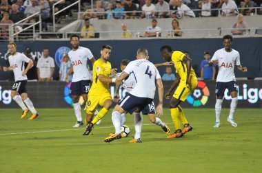 Paris Saint-Germain, Tottenham Hotspur 'a karşı 22 Temmuz 2017' de Orlando Florida 'daki Citrus Bowl' da.   