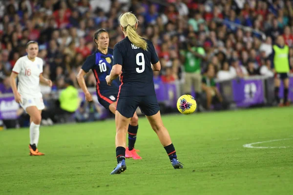 5 Mart 2020 'de Orlando Florida' daki Exploria Stadyumu 'nda düzenlenen 2020 SheBelieves Kupası' nda ABD - İngiltere Karşılaşması 