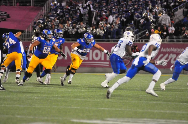 Georgia State Čelí San Jose State Během Cure Bowl Stadionu — Stock fotografie