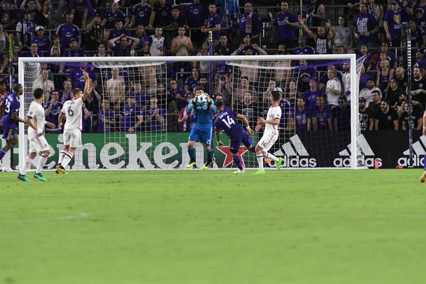 Orlando City Gastheer Toronto Het Exploria Stadium Orlando Florida Juli — Stockfoto